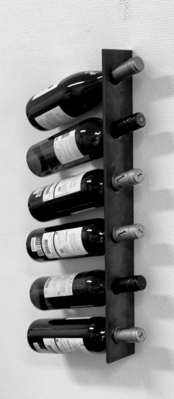 Vinställ vägg 6 flaskor