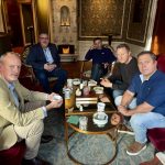 Ledningsgruppen på Lundgren Smide under ledningskonferens 2025, där företagets vision för 2030 och fokus på tillväxt, lönsamhet och gemenskap stod i centrum.