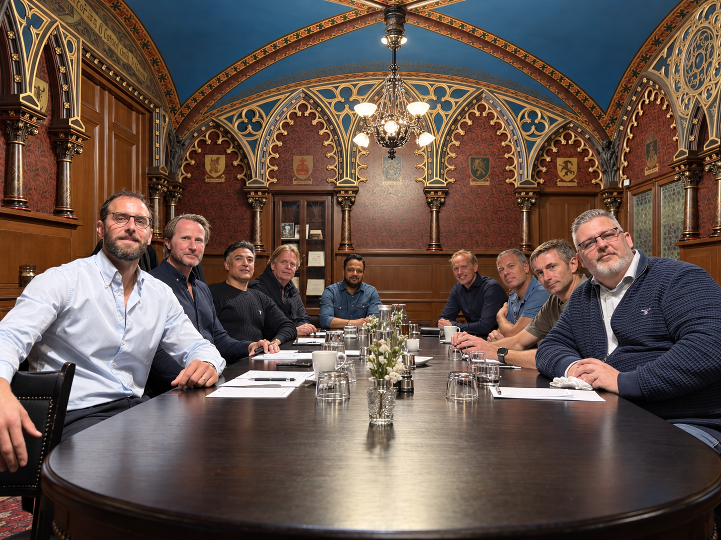 Lundgrens ledningsgrupp under ledningskonferensen 2026